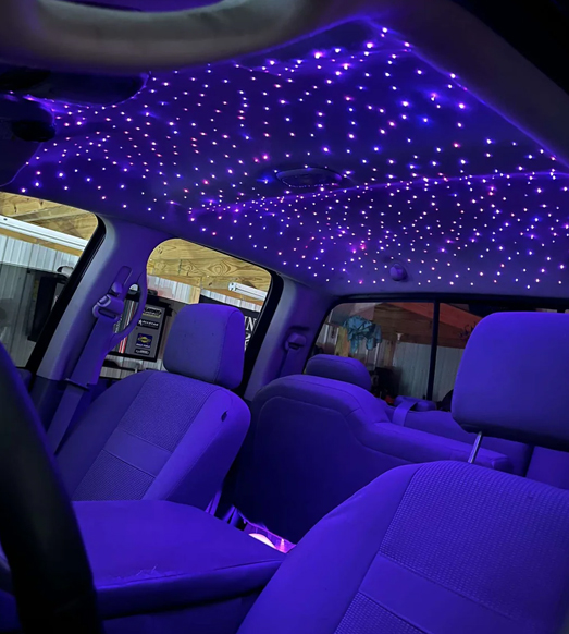 Car Habibi Starlight Roof Installation Dubai