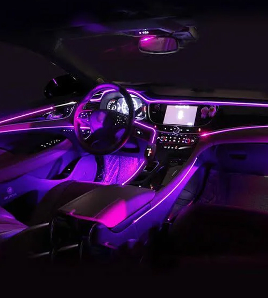Car Habibi Ambient Lighting Installation Dubai